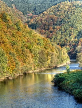 Autumn on the Lenne