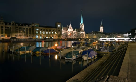 Jetty at night