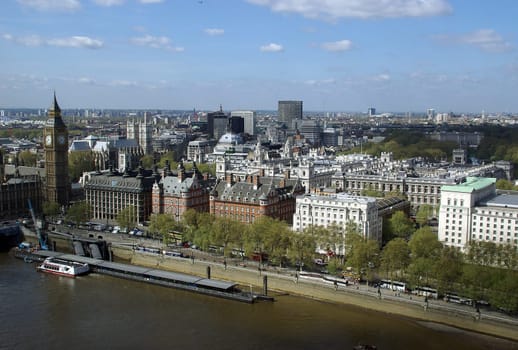 View over London - Westminster