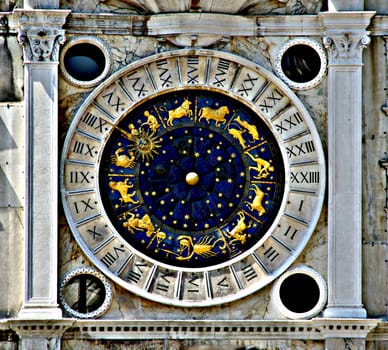 Zodiac Clock