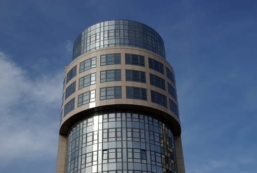 Architecture made of glass