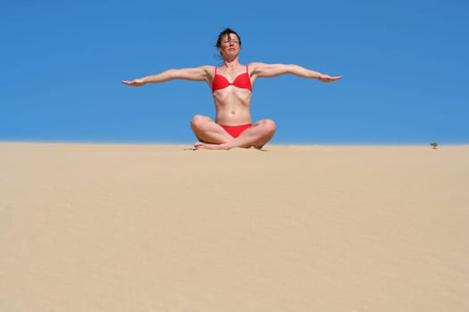 Lotus position