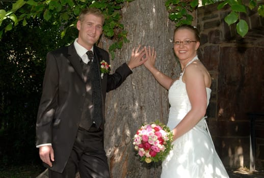 Bride and groom
