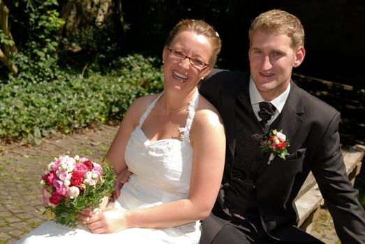 Bride and groom