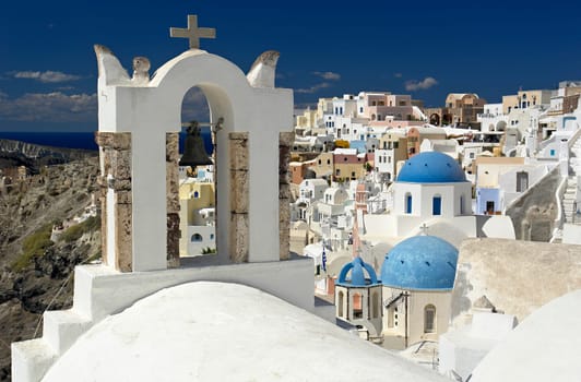 Churches in Oia,Santorini