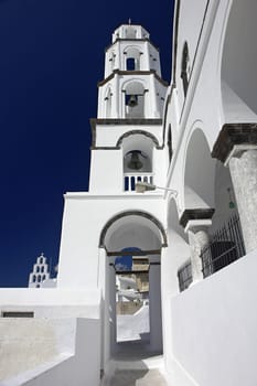 Campanile in Pyrgos,Santorini