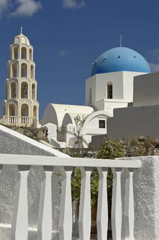 Campanile in Messaria,Santorini