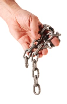 Hand with chain