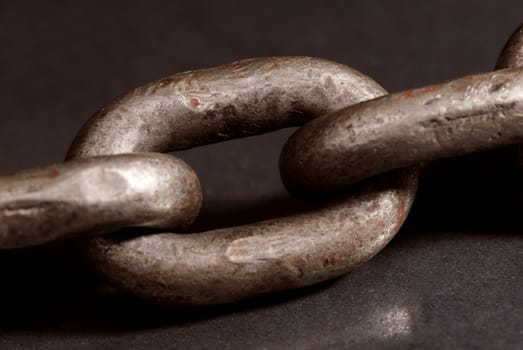 Old chain links