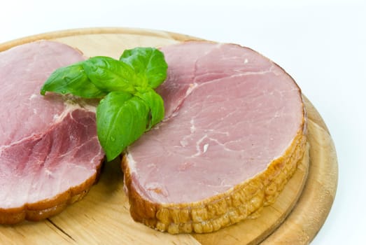 Kassel ham in slices