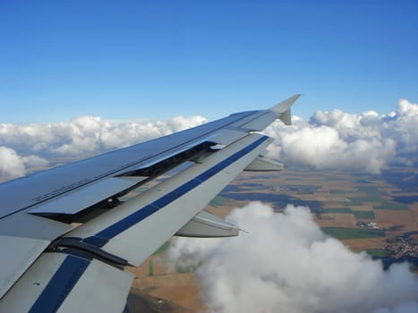 above the clouds