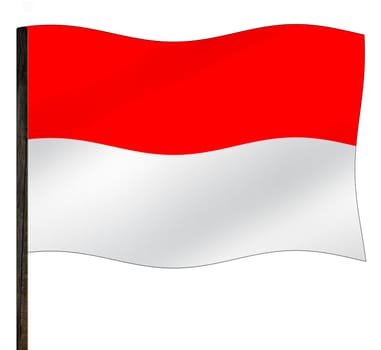 Flag Monaco