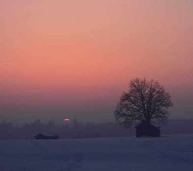 Evening silence