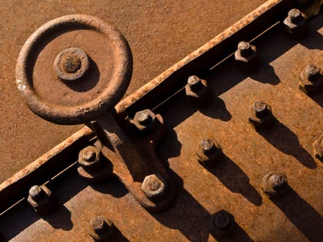 Screws and wheel