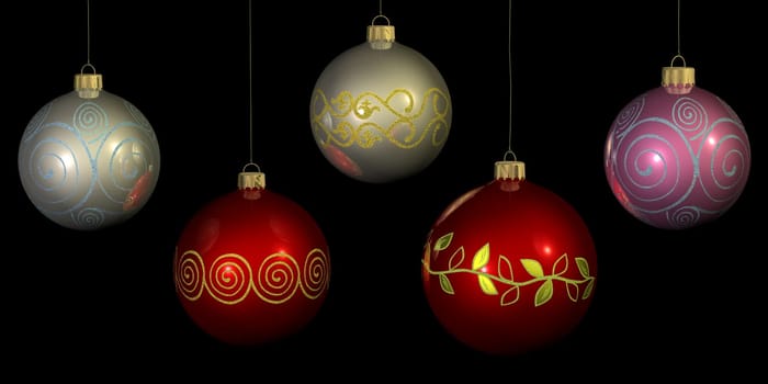 Christmas baubles
