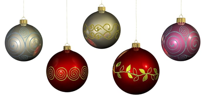 Christmas baubles