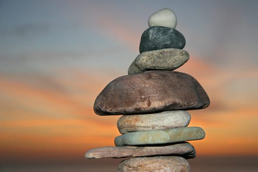 Balance in the evening light