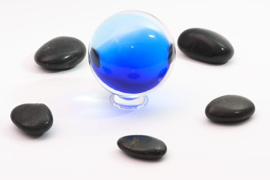 Abstract Stone Circle with Globe