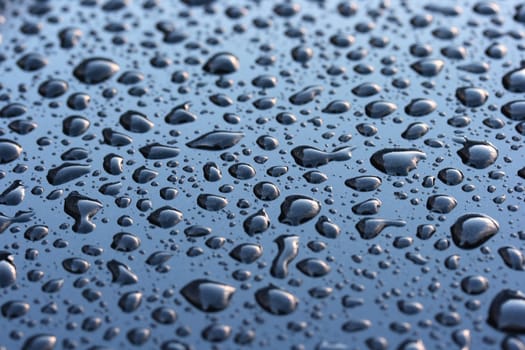 Gathering of raindrops