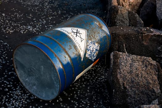 Metal Barrel Marine Pollutant