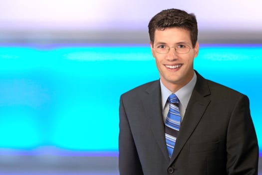 Smiling businessman