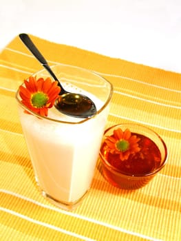 hot milk with honey