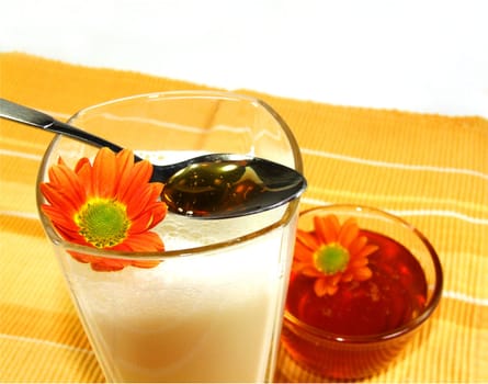 Honey milk