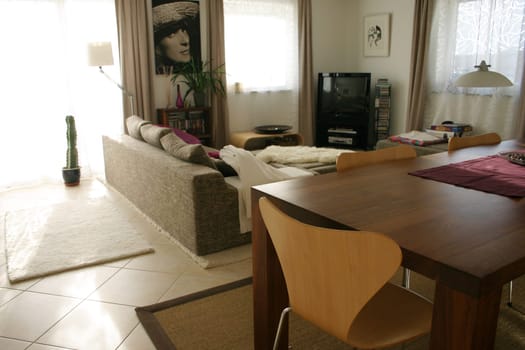 Living-dining room