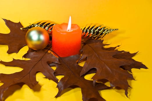 Christmas Ornament with Candle 3