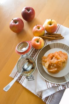 Apple compote