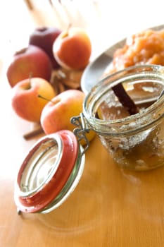 Apple compote