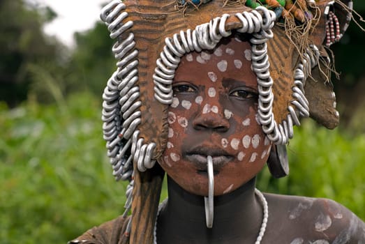 Morsi Girl,Ethiopia