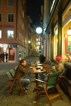 Night coffee