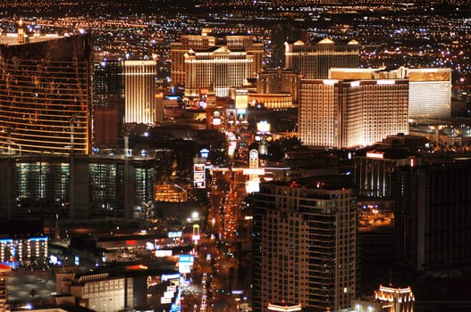 Las Vegas at night
