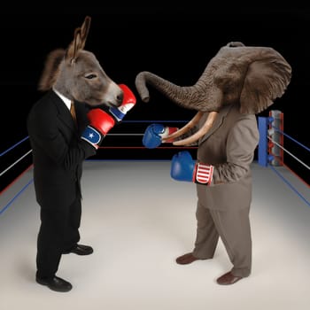 Democrat vs. Republican