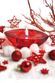 Christmas in red