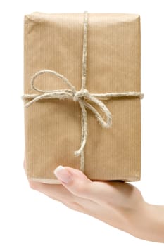 Parcel in hand