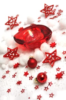 Christmas in red