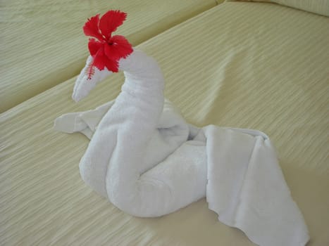 Towel Swan