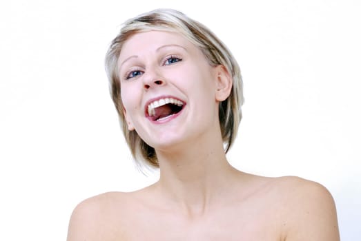 laugh heartily