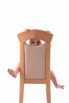 On the chair