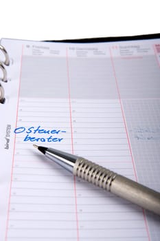 Appointment with a tax consultant
