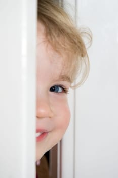 Smile of a little girl