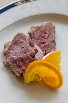 Duck breast,appetizer
