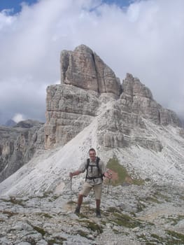 Hiking in the Dolomites