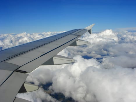 above the clouds