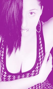 Purple optics