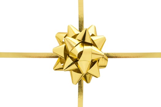 Golden Gift Ribbon