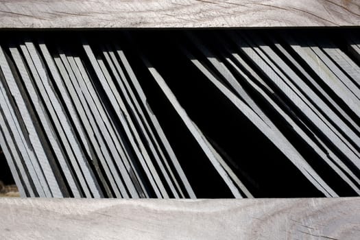 Slate with sawn edge