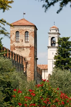 Lazise,Church Tower,Lake Garda